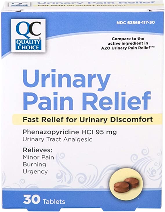 QC Urinary Pain Relief Tablets