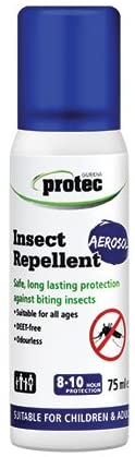 Protec Insect Repellent. DEET Free AEROSOL 75ml