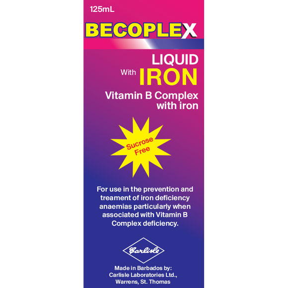 Becoplex Syrup with Iron 125 ml.