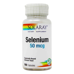 Solaray Selenium 50 mcg 100 Caps