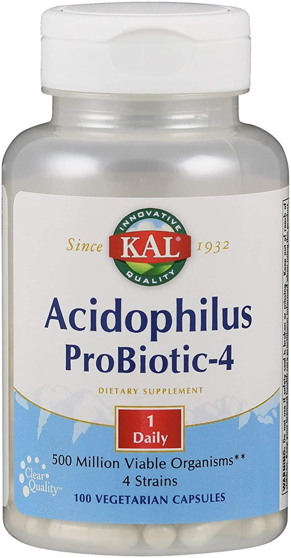 Kal Acidophilus Probiotic-4 500mil 100 caps