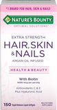 Nature's Bounty Hair, Skin & Nails Caplets 150's Extra Strength