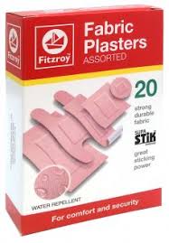 Fitzroy Fabric Plasters Assorted 20's