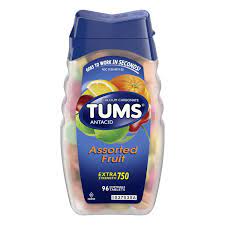 Tums Ex Assorted Fruit Tablets 96's