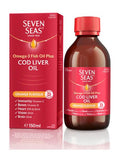 Seven Seas Omega-3 Fish Oil & Cod Liver Oil Syrup (Orange Flavor)  300ml