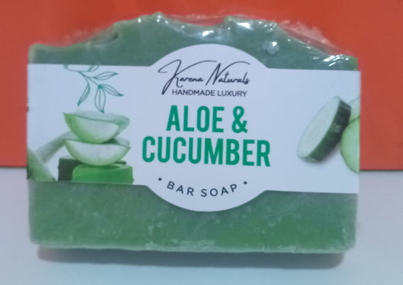 Karena Naturals Bar Soap Aloe & Cucumber